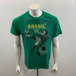 Brasil Soccer Football Sports Graphic T-Shirt